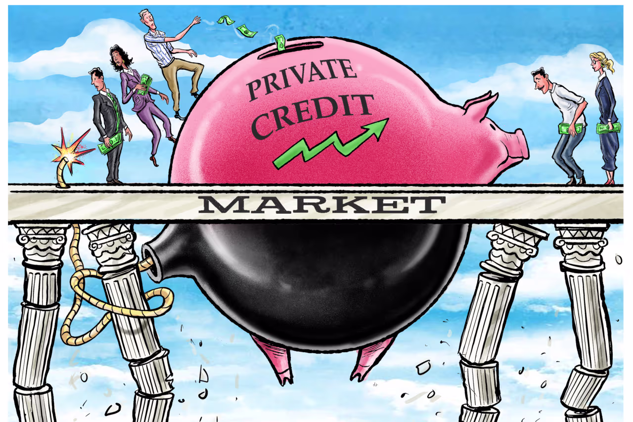 Private Credit Stress, Software Exposure, AI Disruption, and Systemic Spillovers